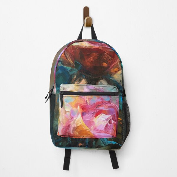 Item preview, Impasto Rose - 3D textured painting 3 designed and sold by Red Witch Art.