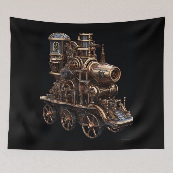 Item preview, Intricate Ironwork: 3D Steampunk Marvels Unveiled designed and sold by JLCableStudio.