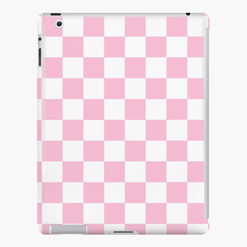 Aesthetic Simple Modern Orange Checkered Design | Poster