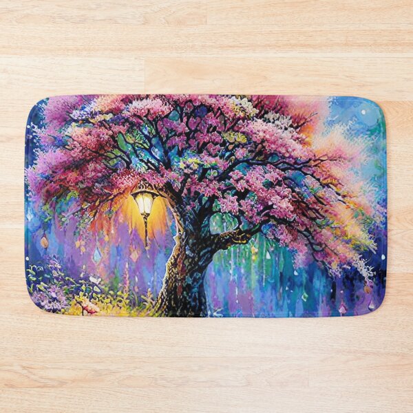 Item preview, Pink Blossom Painted Tree designed and sold by KirstenStar.