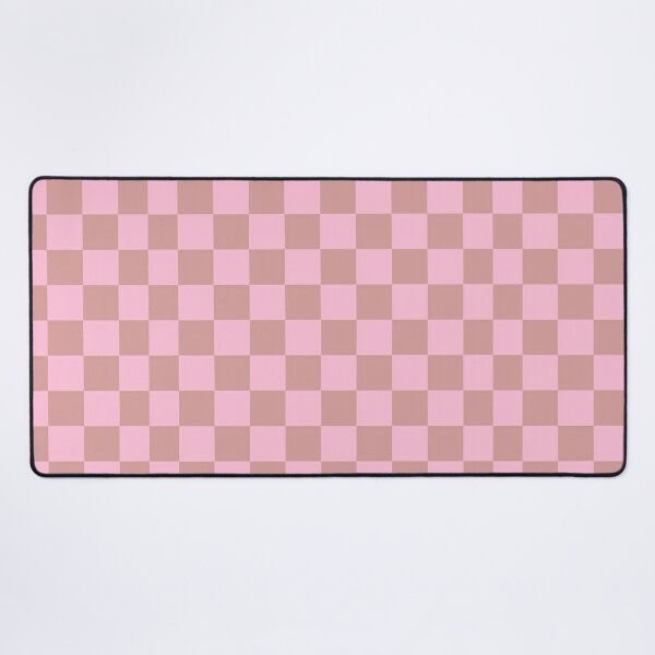 Aesthetic Simple Modern Pink Checkered Design | Greeting Card