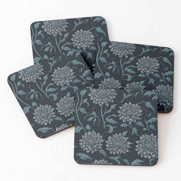 Item preview, Seamless pattern of colorful Flowers of chrysanthemum designed and sold by kiyaansh16.