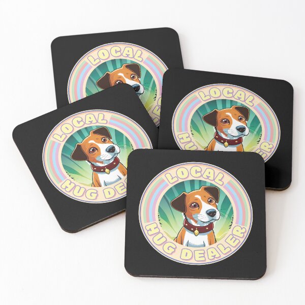 Item preview, Local Hug Dealer - Cute Beagle Pastel Colors for Dog Lovers Ver2 designed and sold by thecatcouch.