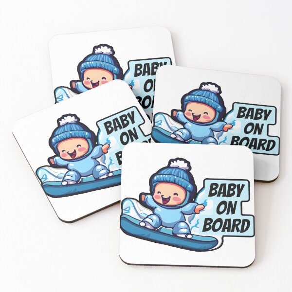 Item preview, Baby on Board, snowboarder edition  designed and sold by CUTE see.