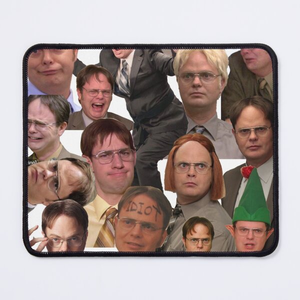 Item preview, dwight schrute photo collage high quality designed and sold by heavyduck.