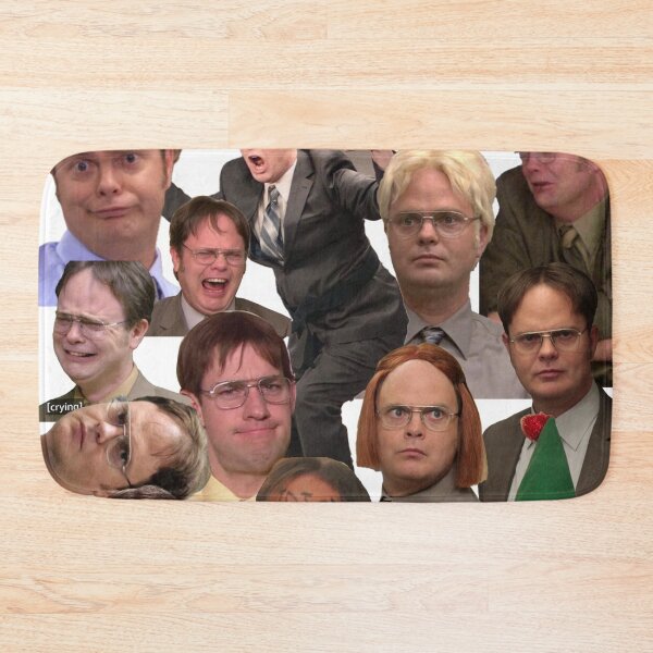 Item preview, dwight schrute photo collage high quality designed and sold by heavyduck.
