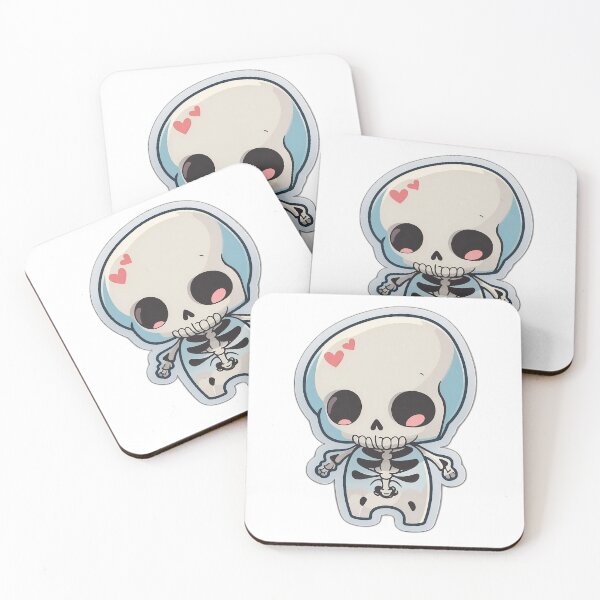 Item preview, Cute  little heart skeleton designed and sold by FFixation.