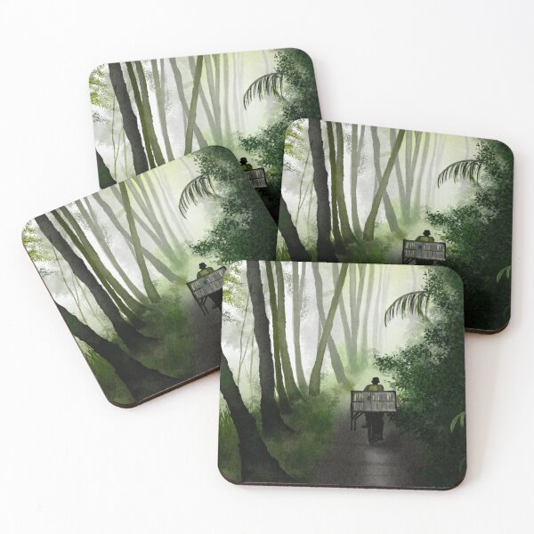 Item preview, Warm haze on the green way designed and sold by fervourofmysoul.