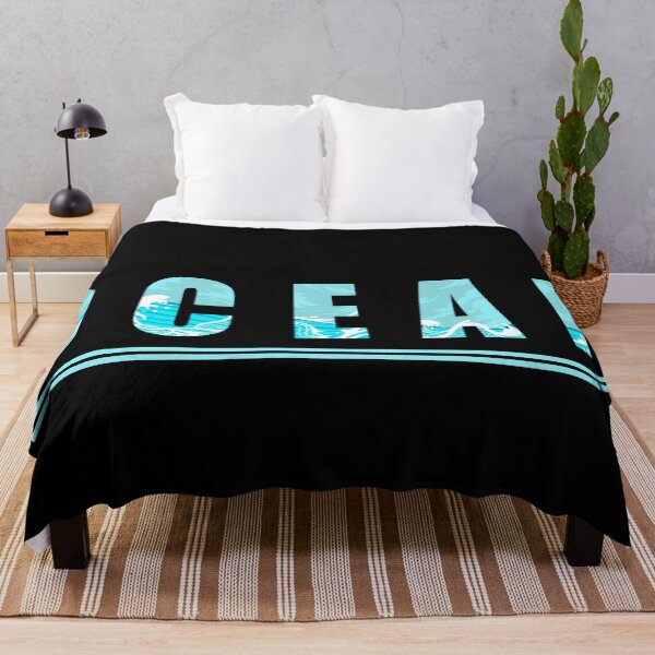 Item preview, Serenity Waves Ocean Blue designed and sold by LeNikkos.
