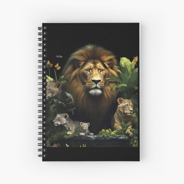 Item preview, Roaring Realism: Majestic Lions and Tigers in 3D Detail designed and sold by JLCableStudio.