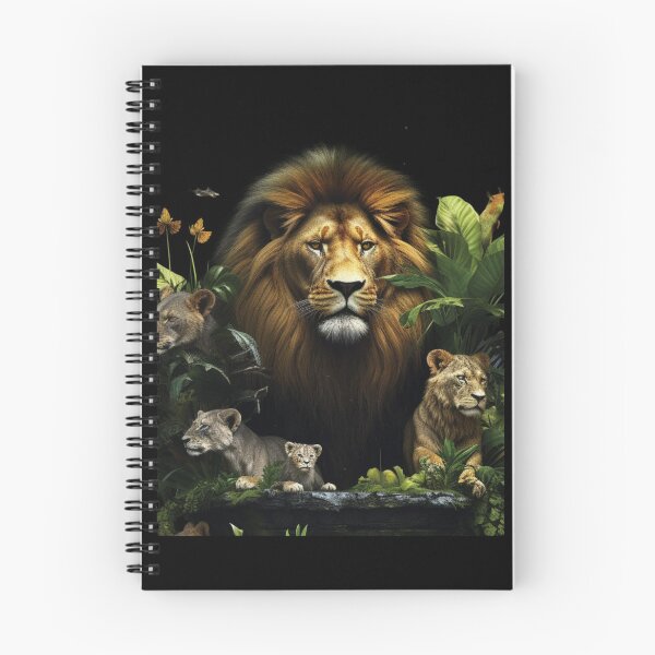 Item preview, Roaring Realism: Majestic Lions and Tigers in 3D Detail designed and sold by JLCableStudio.