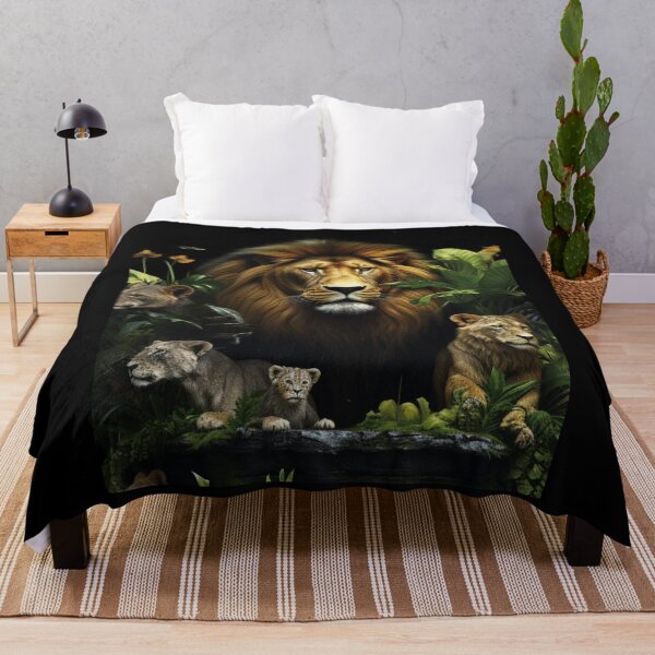 Item preview, Roaring Realism: Majestic Lions and Tigers in 3D Detail designed and sold by JLCableStudio.