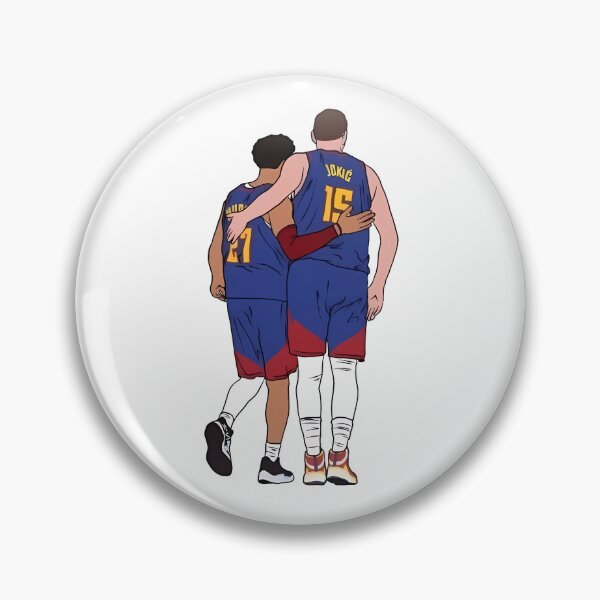 Item preview, Jamal Murray and Nikola Jokic designed and sold by dejahkulas.