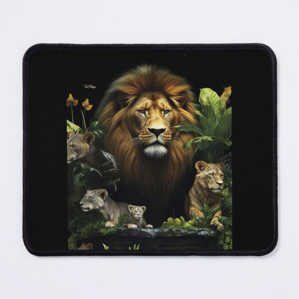 Item preview, Roaring Realism: Majestic Lions and Tigers in 3D Detail designed and sold by JLCableStudio.