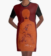 Iron Comic Graphic T-Shirt Dress