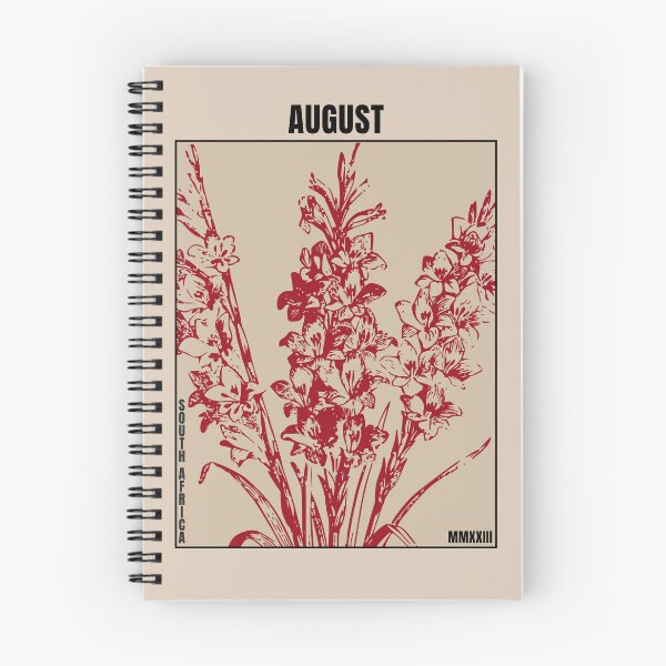 Item preview, Red gladiolus august birth flower designed and sold by Atlantico54.