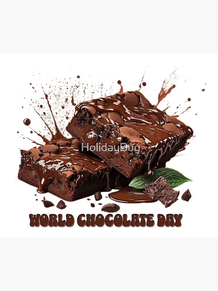 World Chocolate Day Greeting Card for Sale by HolidayBug