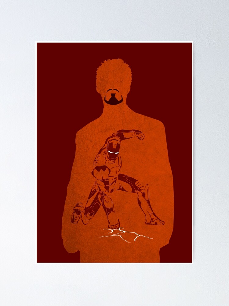 Alternate view of Iron Comic Poster