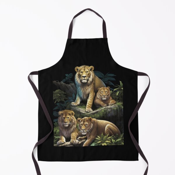 Item preview, Roaring Realism: Majestic Lions and Tigers in 3D Detail designed and sold by JLCableStudio.