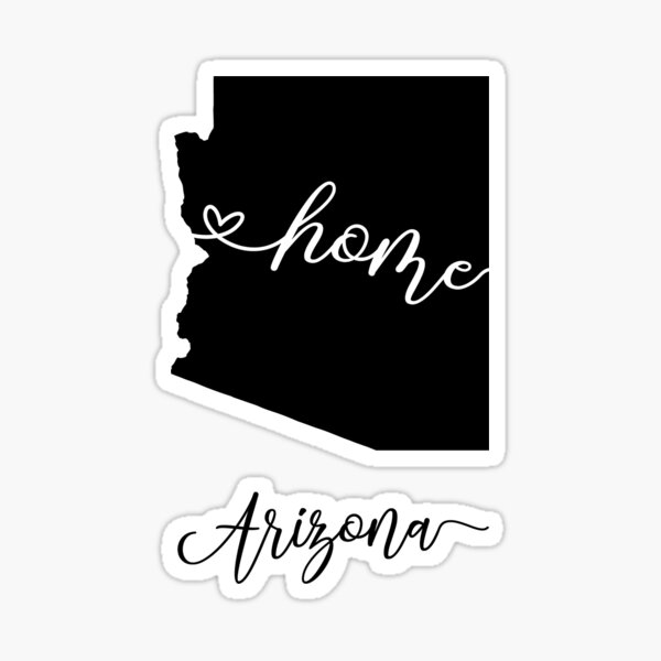 arizona , home Sticker
