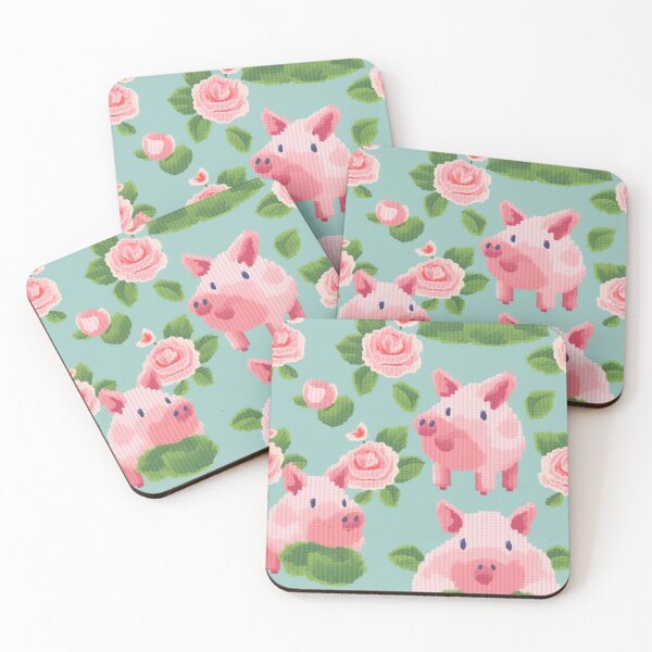 Item preview, Piggies & Roses  designed and sold by MaisiePumpkin.