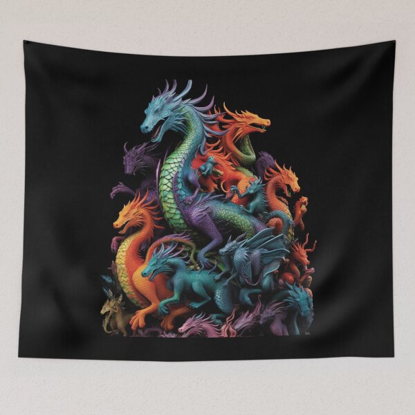 Item preview, Mythic Beasts Unleashed: 3D Dragons and Fantastical Creatures designed and sold by JLCableStudio.