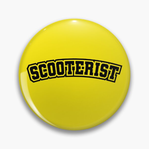 Item preview, Scooterist in black, Scooter rider designed and sold by MrTempletons.