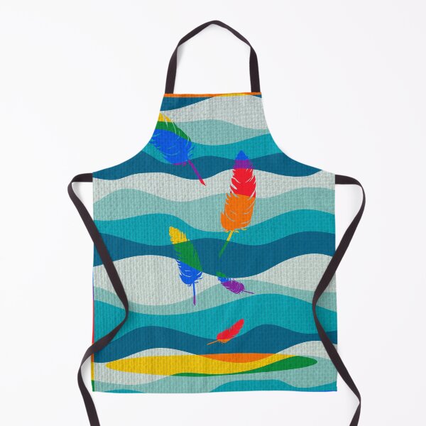 Item preview, Colorful Feathers Floating designed and sold by inkStyleMDQ.