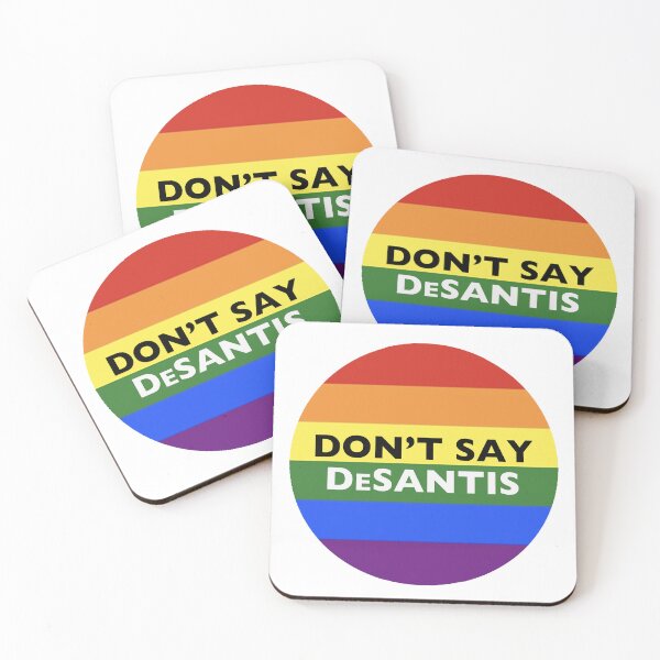 Item preview, ANTI DESANTIS - DON'T SAY DESANTIS GAY PRIDE designed and sold by ACME PROPAGANDAWORX.
