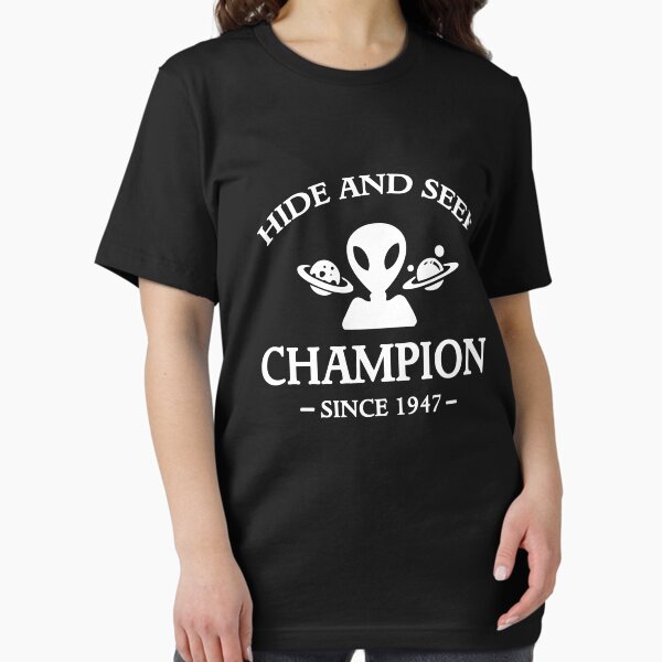 Item preview, Hide and Seek champion Roswell alien designed and sold by goodtogotees.