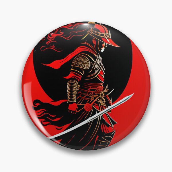 Item preview, samurai on guard designed and sold by Elobrdn.