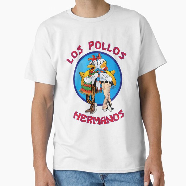 Vista previa del artículo con la obra «Los Pollos Hermanos», diseñado y vendido por babyalligator.
