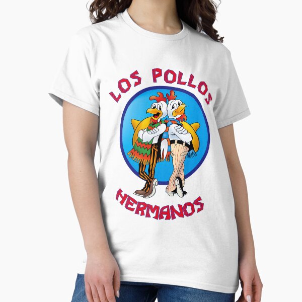 Vista previa del artículo con la obra «Los Pollos Hermanos», diseñado y vendido por babyalligator.