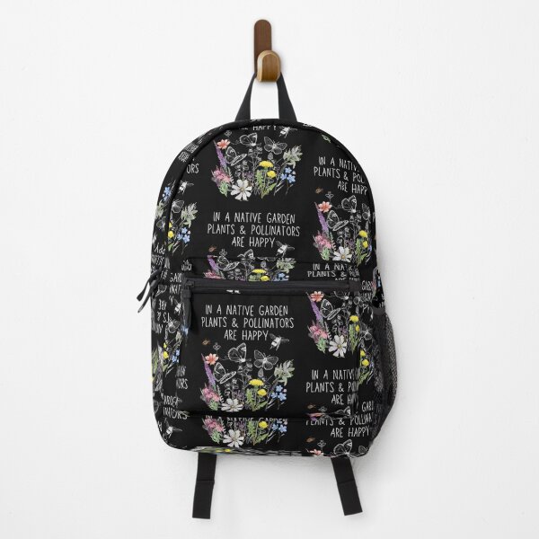 Item preview, In A Native Garden Plants & Pollinators Are Happy Design designed and sold by EarthArtDesigns.
