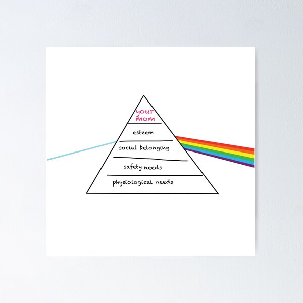 Pink Floyd Pyramid Poster by Orange-Monkeys