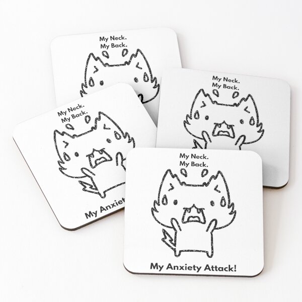 Item preview, My Neck My Back Funny Cat Meme Shirt To Laugh About Anxiety Attack For Him or Her Shirt Funny Shirt With Cat Lover Memes To Make You Laugh designed and sold by NewOtaku64.