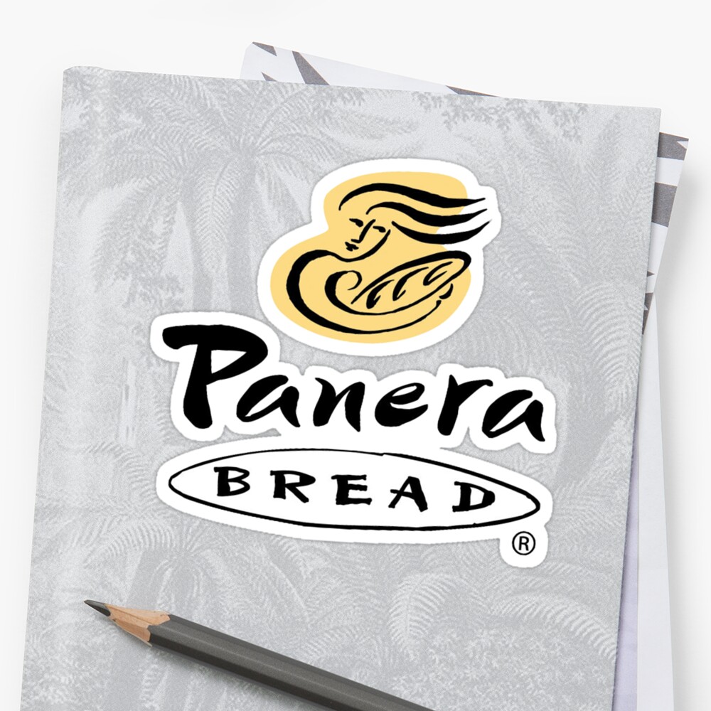 Panera Bread Love Sticker By Isadroz Redbubble - panera bread decal roblox