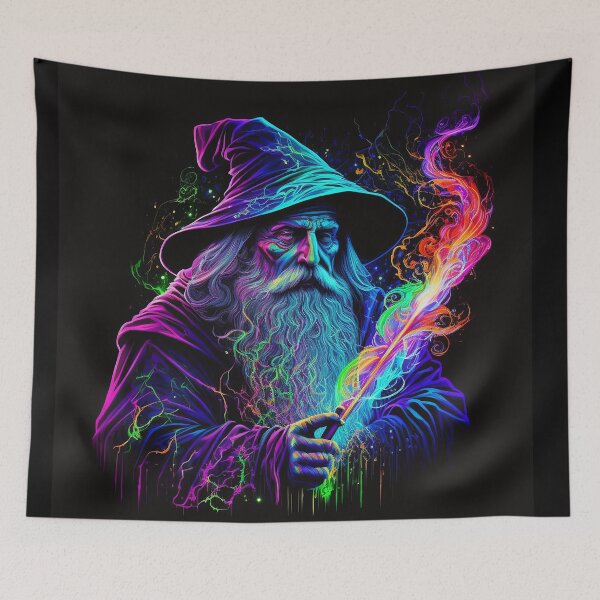 Item preview, Neon Wizard designed and sold by ArcSpectre.