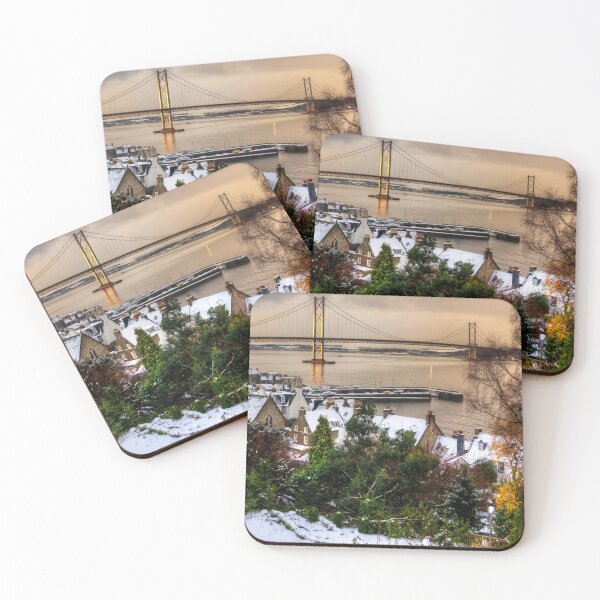 Item preview, Queensferry Harbour and Road Bridge designed and sold by tomg.