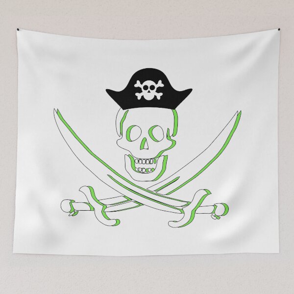 Item preview, Calavera verde designed and sold by Venezuelaaaaa.