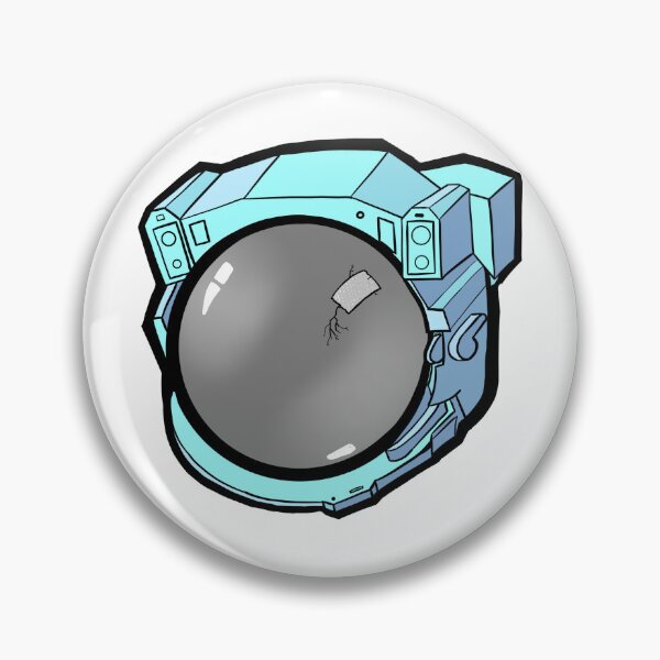 Item preview, Space Suit Helmet with Patch Job designed and sold by BeyondFluke.