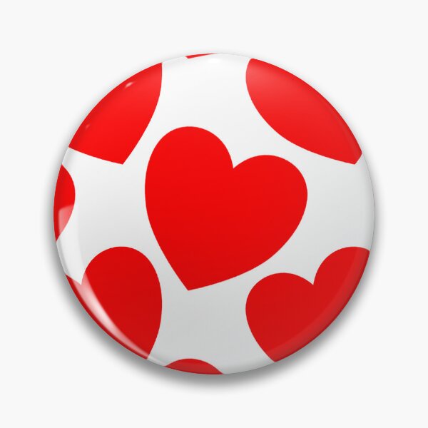 Item preview, Red Hearts Pattern designed and sold by QuestingPixel.
