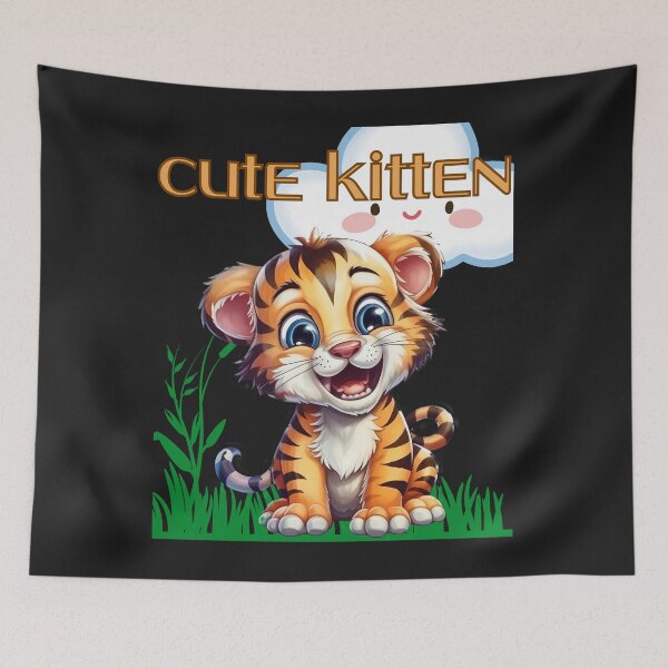Item preview, Cute kitten designed and sold by BrookProject.
