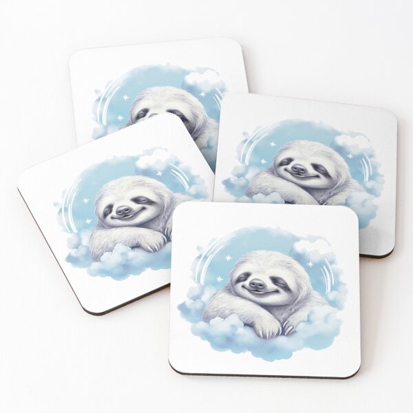 Item preview, Cloudy Sloth: Dreamy Delight designed and sold by AdventurerPack.