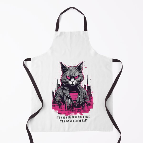 Item preview, Cyberpunk cat designed and sold by Rosaliartbook.