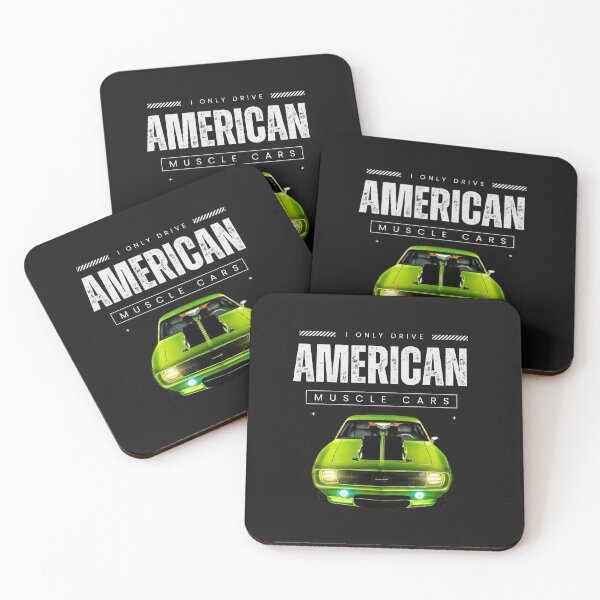 Artikelvorschau, Ich fahre nur amerikanische Muscle-Cars Camaro Apple entworfen und verkauft von criollo-speed.