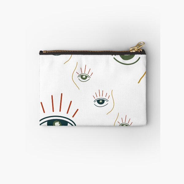 Item preview, Eye abstract simple cute colored seamless pattern designed and sold by Yana Mustafina | Boho Soulful Designs.