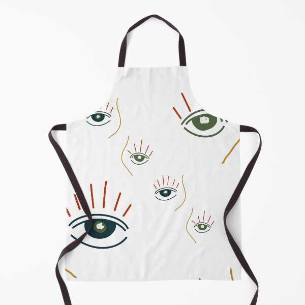 Item preview, Eye abstract simple cute colored seamless pattern designed and sold by Yana Mustafina | Boho Soulful Designs.