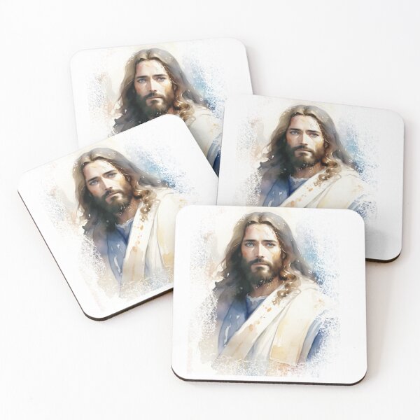 Item preview, Jesus Christ in water color paint designed and sold by Warih.