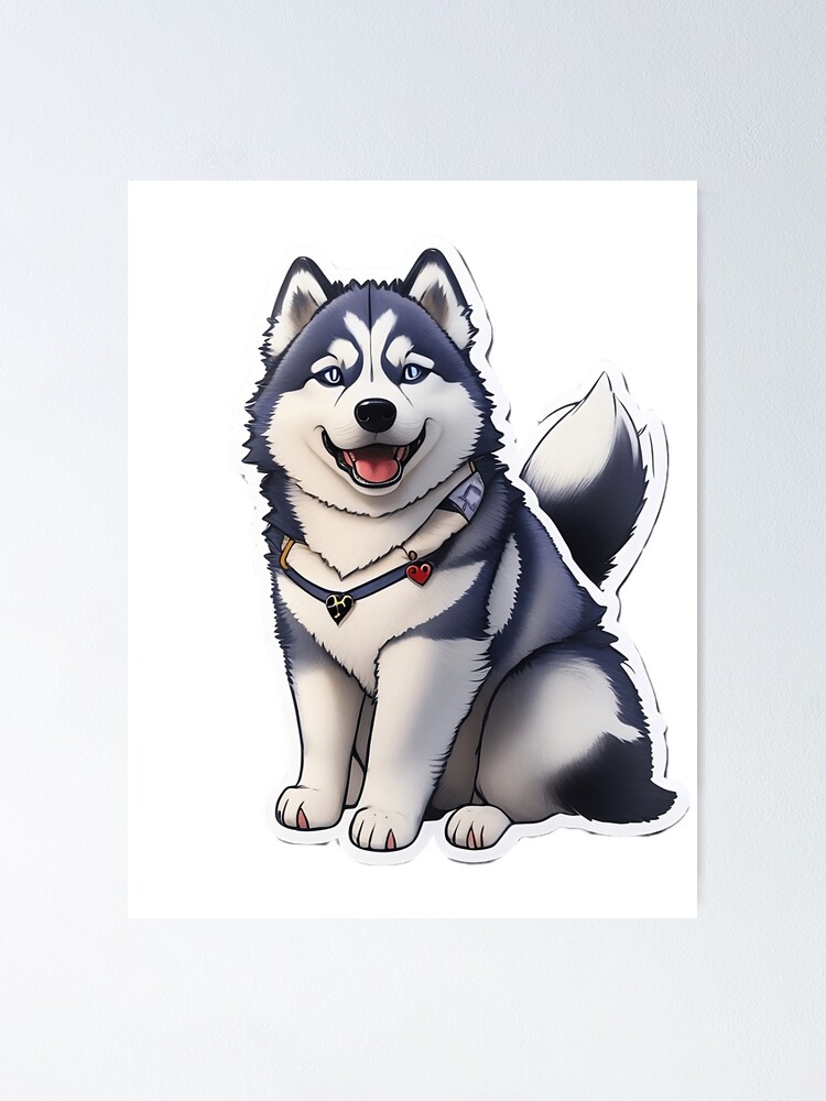 Siberian Husky Karelian Bear Dog Border Collie Gray Fullbuster Anime, husky,  mammal, animals png | PNGEgg